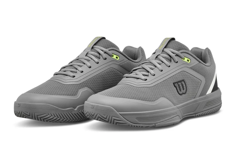 Мужские кроссовки теннисные Wilson Court Glide - titanium/titanium