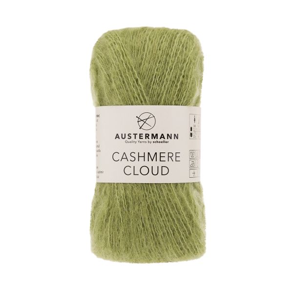 Пряжа Austermann (Аустерманн) Cashmere Cloud / уп.10 мот. по 25 г, 180 м, 12012