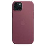 Тканевый чехол с поддержкой MagSafe Apple FineWoven Case для iPhone 15 Plus, Mulberry (Красная шелковица)