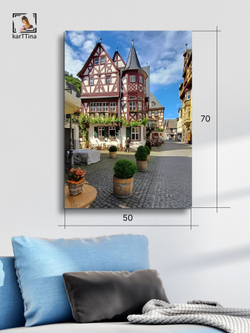 Картина Туманные огни для интерьера 50x70см 1шт.