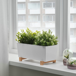 IKEA BITTERGURKA  (ИКЕА БИТТЕРГУРКА)  -  Простыня, белая, 32x15 см