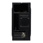 Корпус ТЕСЛА (TESLA) 1708BM, Без БП, mATX, чёрный, 2xUSB2 (TSL-1708-BM)