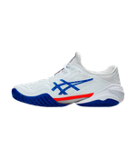 Asics Court FF 3 Novak Clay Белый-Asics Синие кроссовки