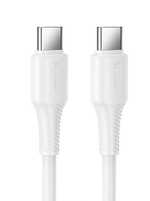 Usb Кабель-зарядка Type-C на Type-C Hoco X120 60W 1м белый