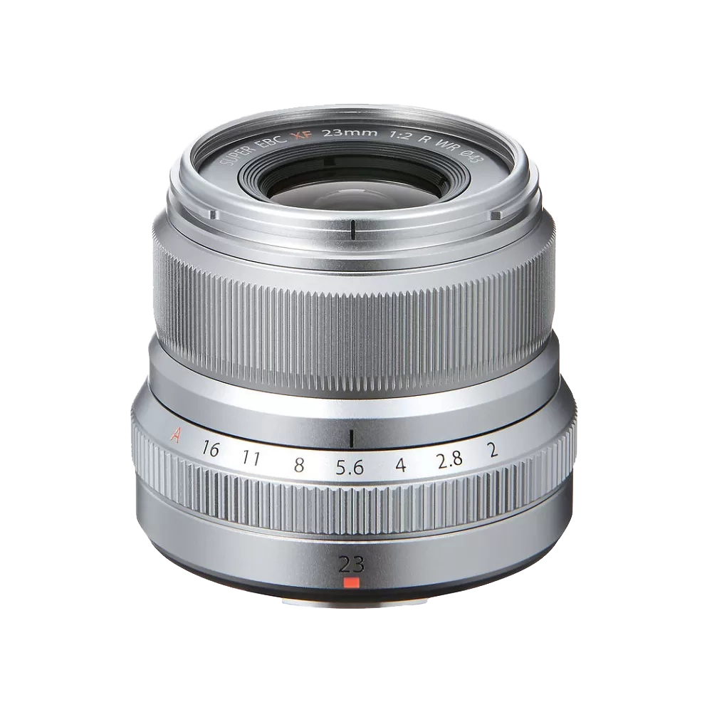 Объектив Fujifilm XF 23mm f/2 R WR. Серебристый