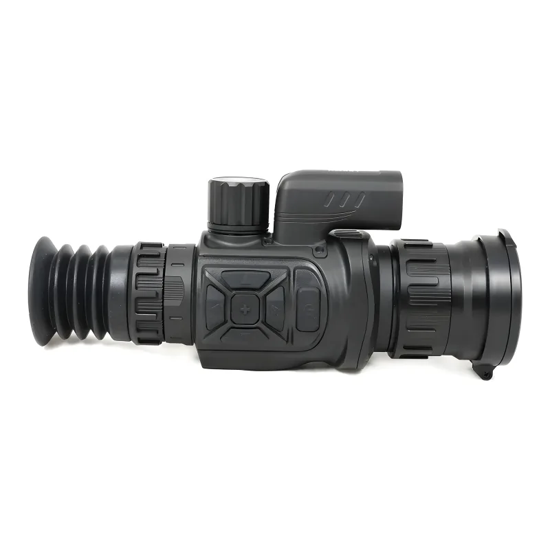 Тепловизионный прицел ARKON Arma v2 HR50L / Аркон Арма В2 ХР 50 Л - вид сверху на кнопки управления и корпус