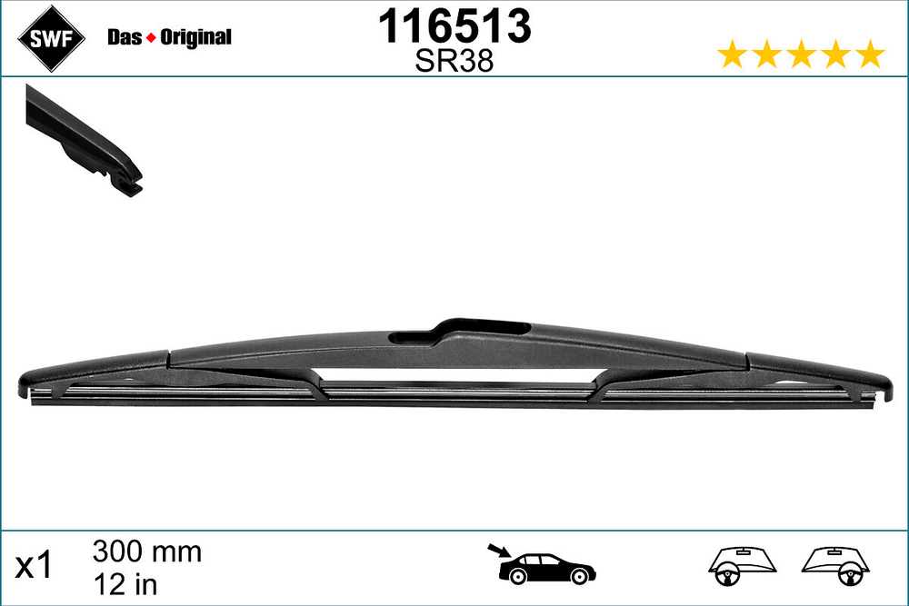 SWF - 116513-SWF - Wiper Blade