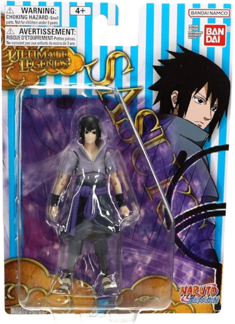 Экшн-фигурка Bandai Ultimate Legends Naruto Shippuden Sasuke