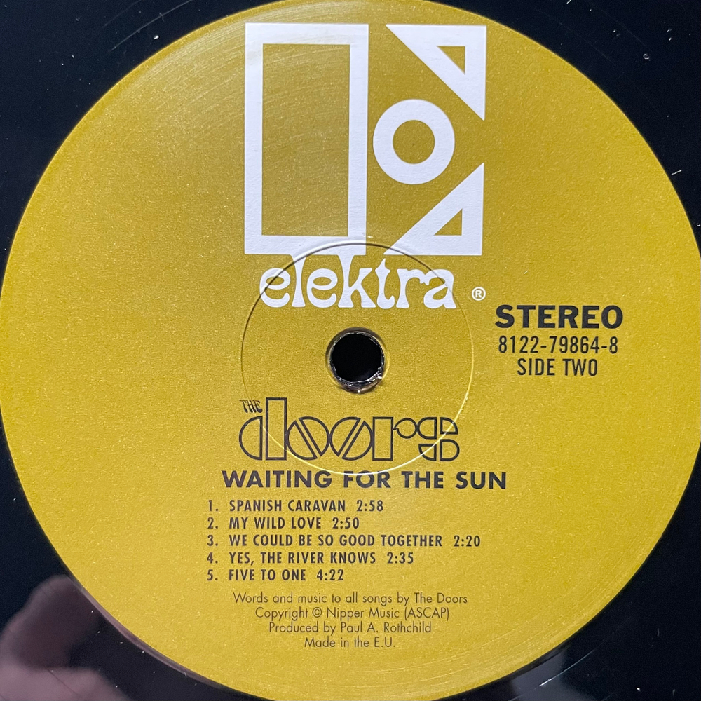 The Doors ‎– Waiting For The Sun (Европа 2009г.)