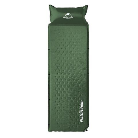 Коврик надувной односпальный Naturehike D series, без подушки, хаки (CNK2550WS025)