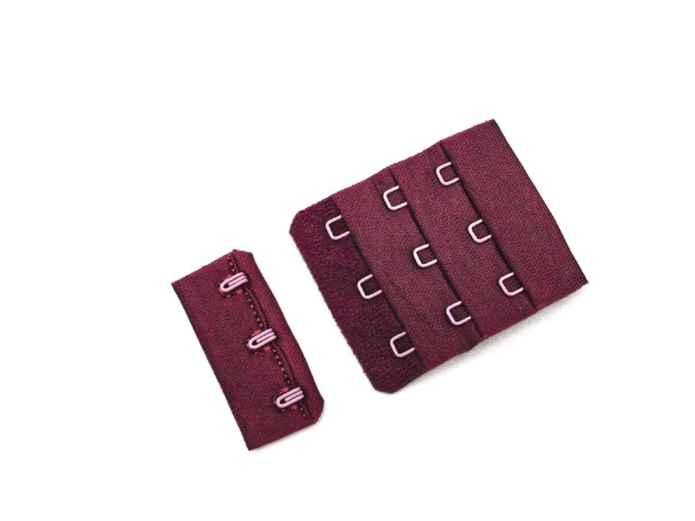 Застежка, 3х3, 4,1см, рубин, Турция (Арт: Z3/4.1-105), шт