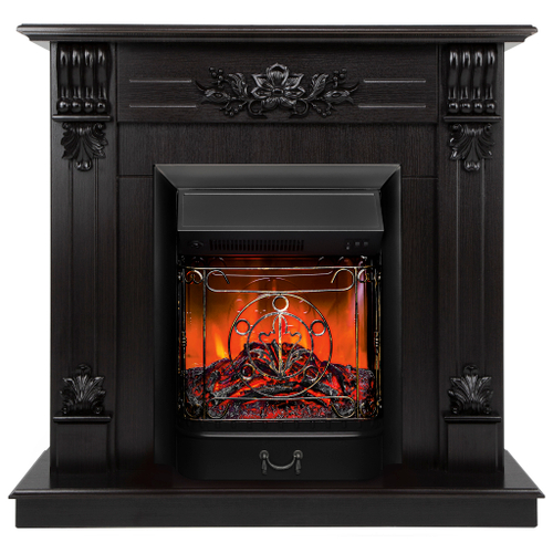 Каминокомплект Real Flame Ottawa DN с очагом Majestic Lux Black (без пульта)