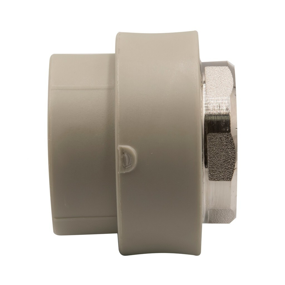 Муфта комб. вн 40х1 1/4'' под ключ EVER® СЕРЫЙ (Россия)
