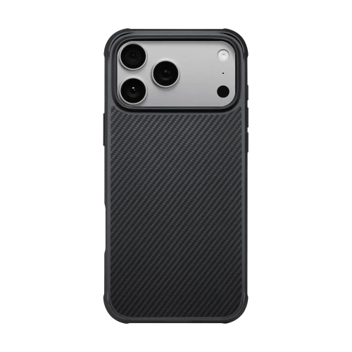 Чехол PITAKA Aramid ProGuard Case для Apple iPhone 17 Pro MagSafe, Black/Gray