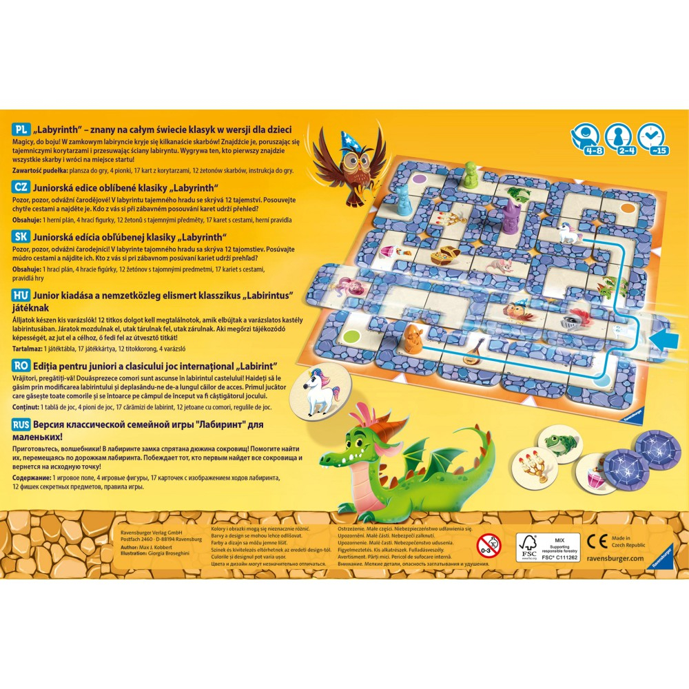 Настольная игра Ravensburger 209040 Лабиринт Junior 209040 — фото 9
