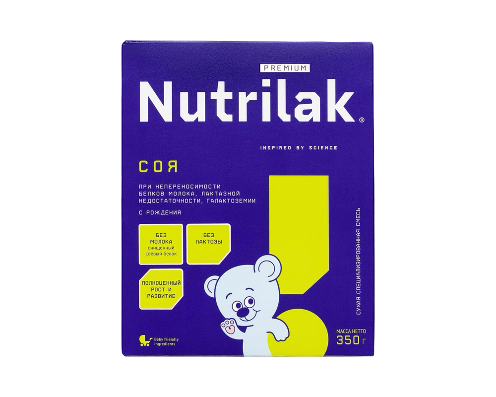 Смесь сухая Nutrilak Премиум СОЯ 350 г