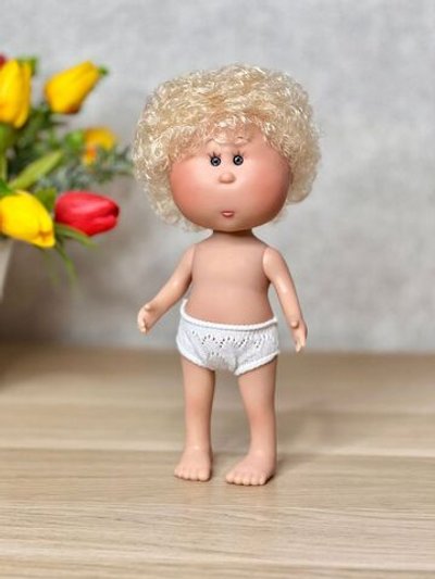Кукла для девочки виниловая 23см Маленький Мио без одежды (3199W17A)