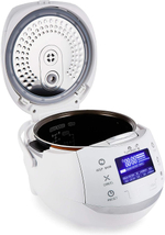 Yum Asia Рисоварка Sakura Rice Cooker, 8 чашек, 1.5 л (White and Silver)