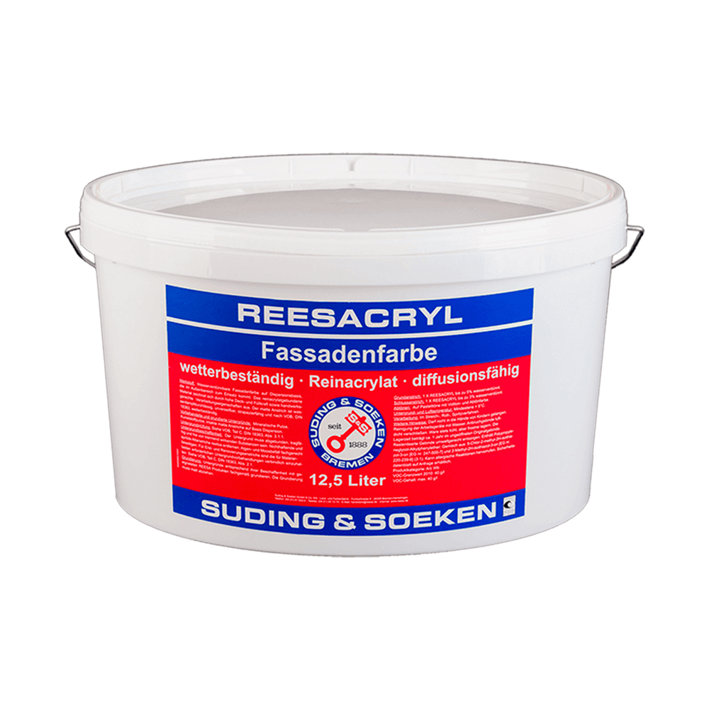 REESACRYL-Fassadenfarbe - матовая фасадная краска премиум класса | Reesa (Германия)