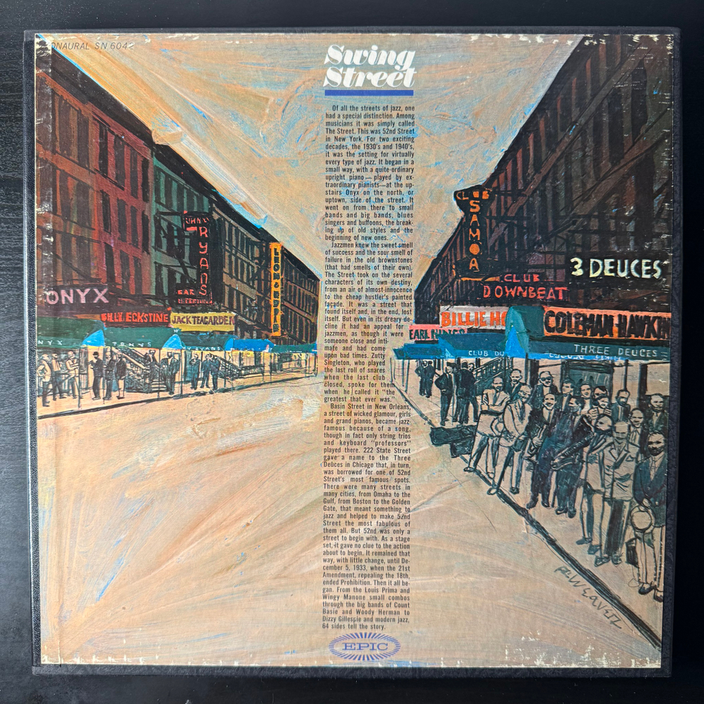 Сборник Swing Street 4LP (США)