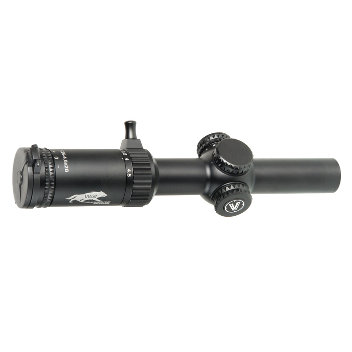 Прицел Veber Wolf 1.25-4.5x26 IR FD07 Загонник