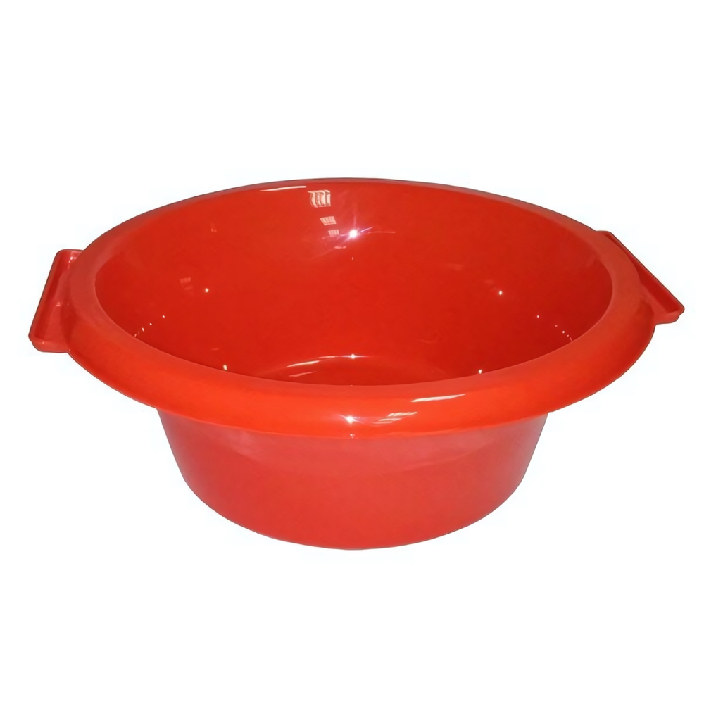 Таз круглый 10л ПП красный П-BA/PP10R/RO