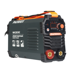 Аппарат сварочный инверторный PATRIOT WM 230 DVC MMA