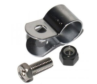 З/ч хомут тормоза Shimano на торм. рычаг, 5/8", станд, болт и гайк ASMCLIPCEP