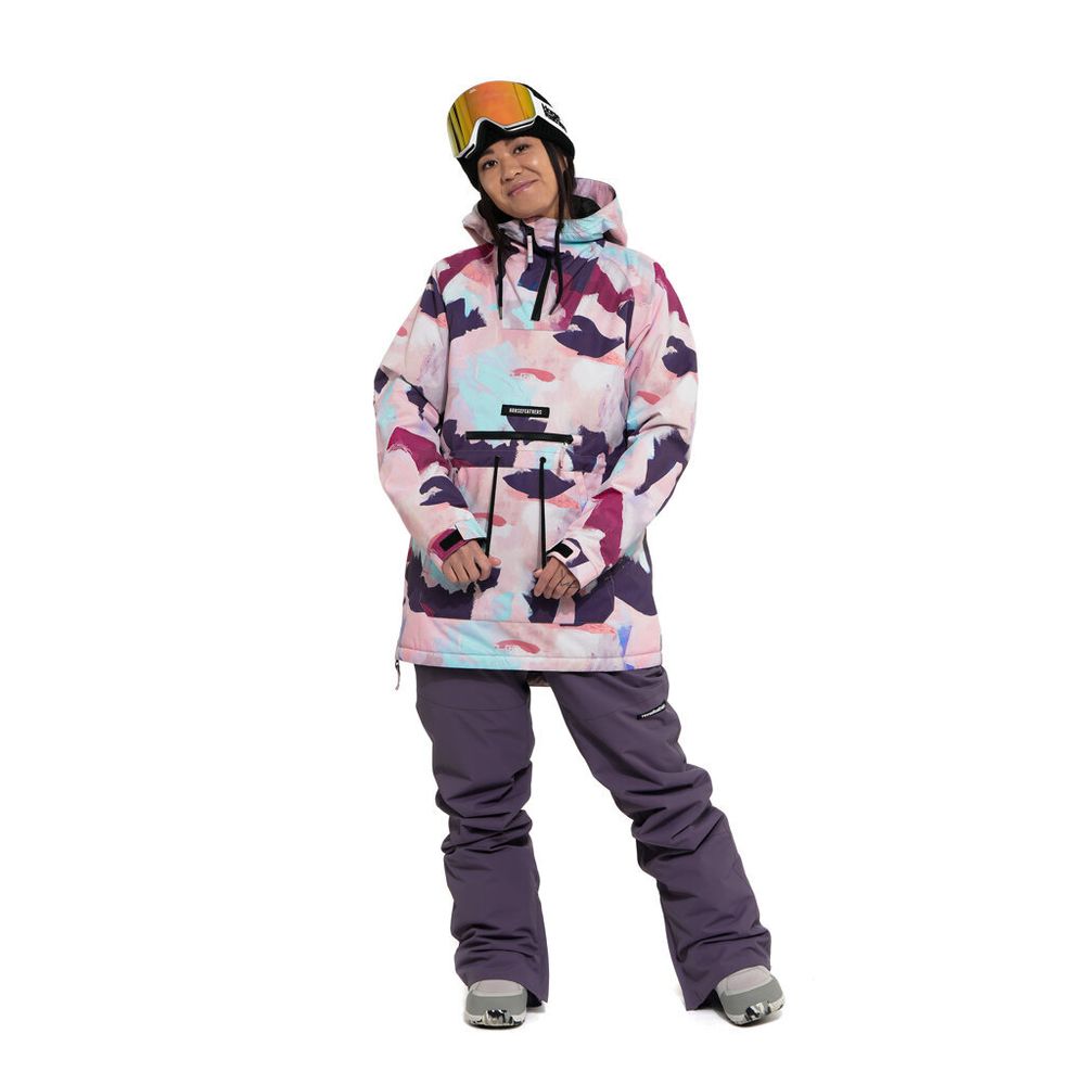 Анорак женский сноубордический Horsefeathers DERIN II JACKET (abstract paint)
