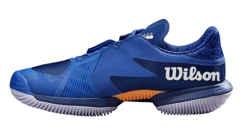 Женские Кроссовки теннисные Wilson Kaos Swift 1.5 2024 - bluing/orchid petal/blue print