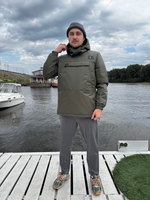 Анорак зимний мужской Город Горький Эльбрус Лайт хаки