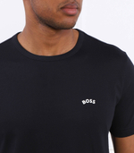 футболка tee curved BOSS GREEN - темно-синий(50469062)
