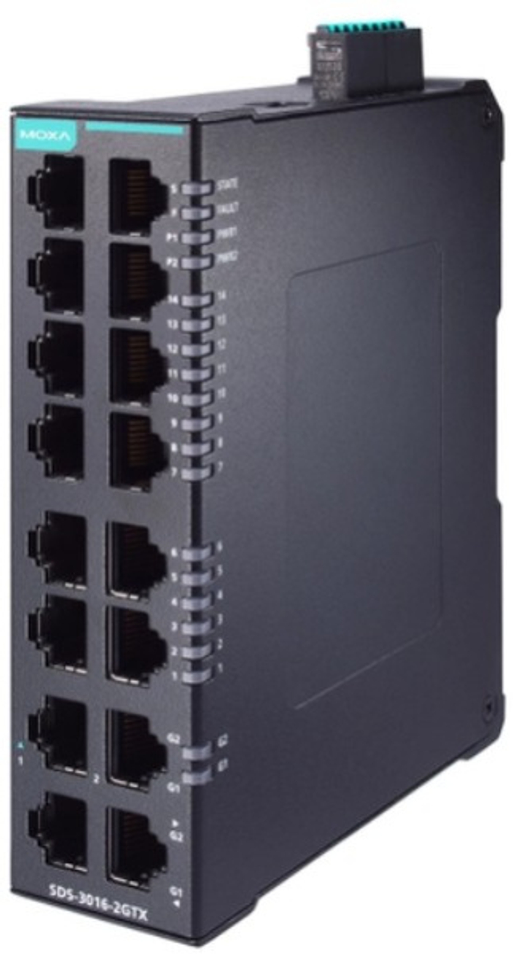 Коммутатор управляемый MOXA SDS-3016-2GTX