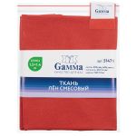 Льняная ткань 210±5 г/м², 150х140 см, №116 розово-рыжий, Gamma 5147N