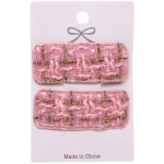 Зажимы для волос 2шт «New collection - Marina», микс 6 цветов, 6*2см
