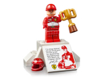 Конструктор Лего Иконс Ferrari F2004 и Михаэль Шумахер 11375 | LEGO Icons Michael Schumacher Формула-1 735 деталей 18+