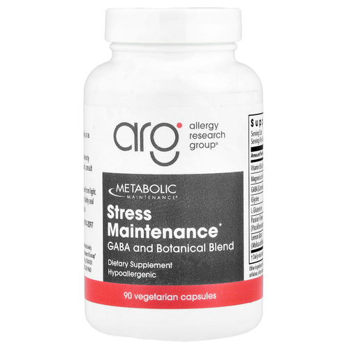 Metabolic Maintenance, добавка для борьбы со стрессом, 90 вегетарианских капсул