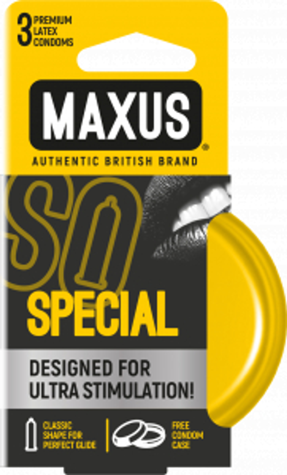 MAXUS Special №3 Презервативы точечно-ребристые 3шт --  0901-006