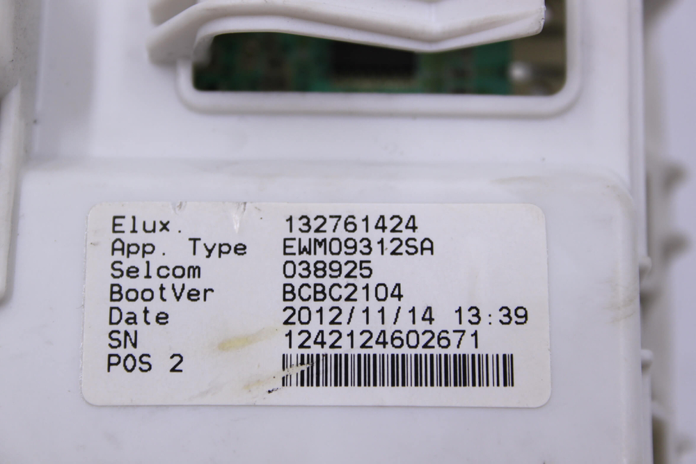 Модуль управления стиральной машины Electrolux 1327614242