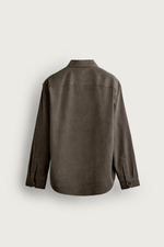 РУБАШКА RELAXED FIT ИЗ СТРУЯЩЕЙСЯ ТКАНИ — ZARA · 3715/840