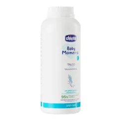 Присыпка детская Chicco Baby Moments с рисовым крахмалом, 150 гр