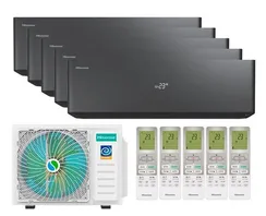 Мульти сплит-система Hisense 5 x AS-10UW4RXVQH01AG(B) / AMW5-42U4RTA