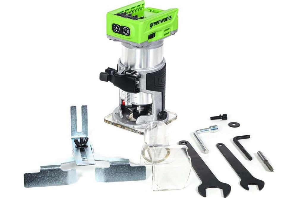 Фрезер GREENWORKS G24RO 24 V без акк и з/у   3502507