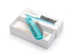 Расческа Majestic Scalp Brush бирюзовый (дорожная версия)