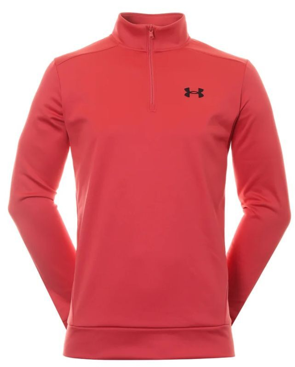 Мужская теннисная кофта Under Armour Men's Armour Fleece 1/4 Zip - красный