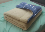 Одеяло с мериносовой открытой шерстью ЛЕЖЕБОКА WOOLY BLANKET