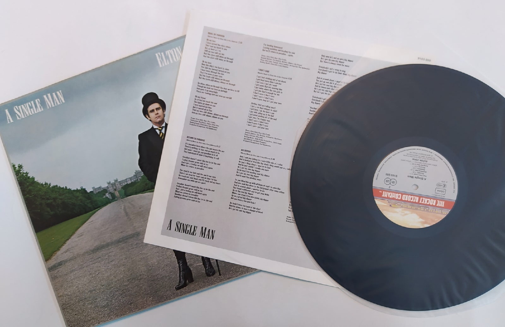 Elton John A Single Man USA 1978
