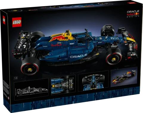 Конструктор LEGO Technic 42206 Болид Формулы-1 Oracle Red Bull Racing RB20