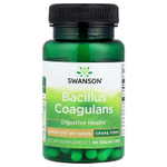 Swanson Vitamins, Bacillus Coagulans, 6 млрд КОЕ, 60 веганских капсул