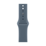 Apple Watch Series 11, 42 мм корпус из алюминия цвета «Silver», ремешок Sport Band размера M/L цвета «Anchor Blue»